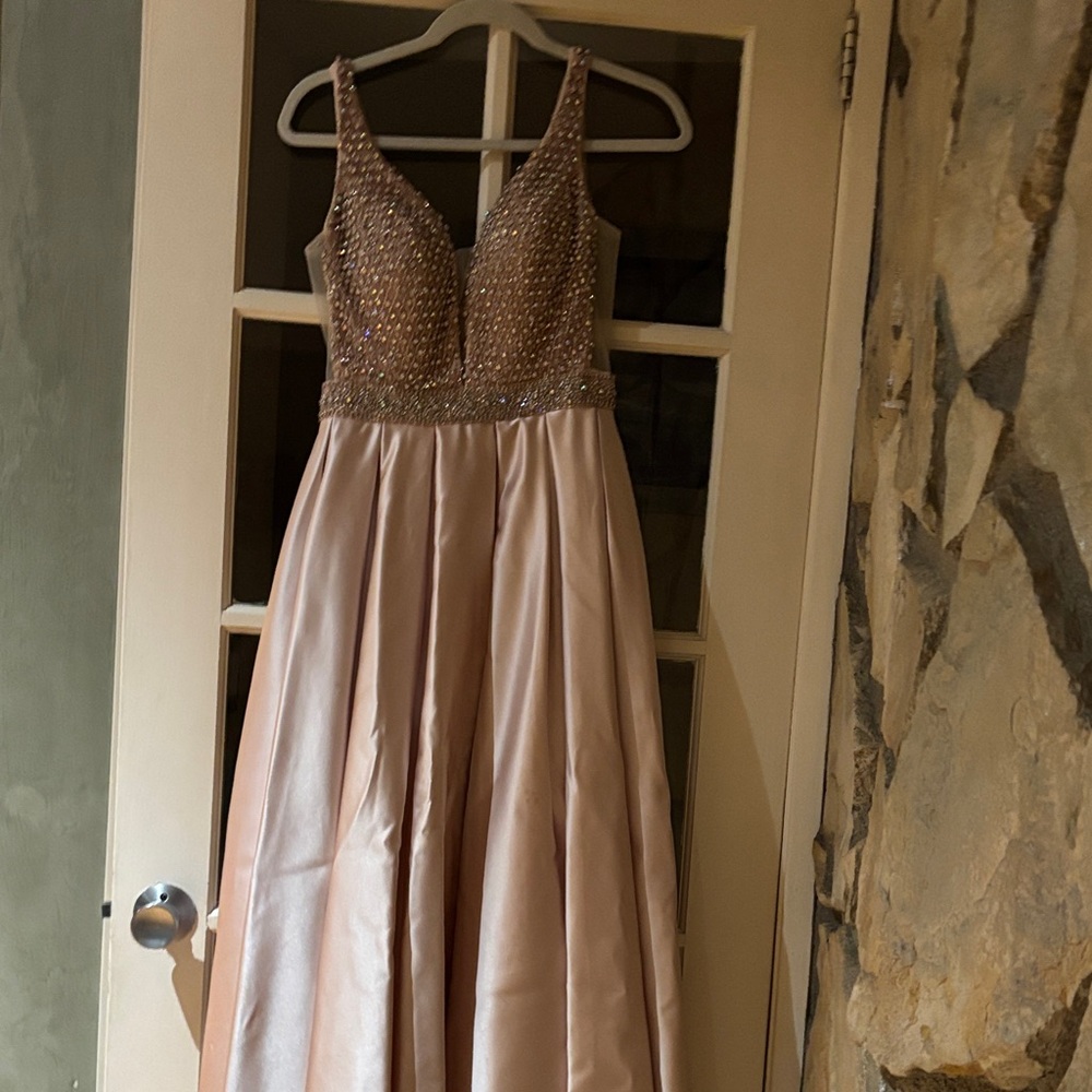 Vienna Prom Blush Pink Gown